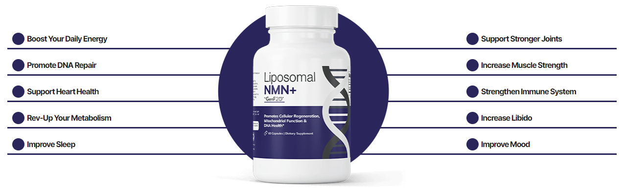 Liposomal NMN+ boosts your daily energy, metabolism, libido and mood! Liposomal NMN+ boosts your daily energy, metabolism, libido and mood!